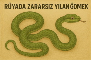rüyada zararsız yılan görmek