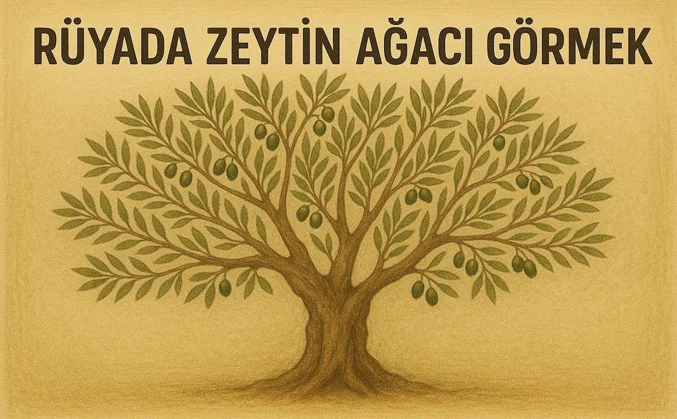 rüyada zeytin ağacı görmek ne anlama gelir