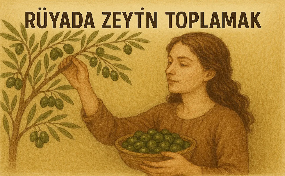rüyada zeytin toplamak