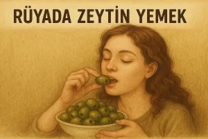 rüyada zeytin yemek