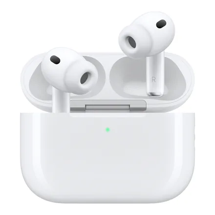 Apple AirPods Pro 3 beyaz kulak içi kulaklıklar ve şarj kutusu – üretici görseli