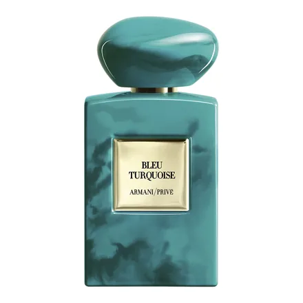 Armani Privé Bleu Turquoise Eau de Parfum 100 ml turkuaz kapaklı parfüm şişesi