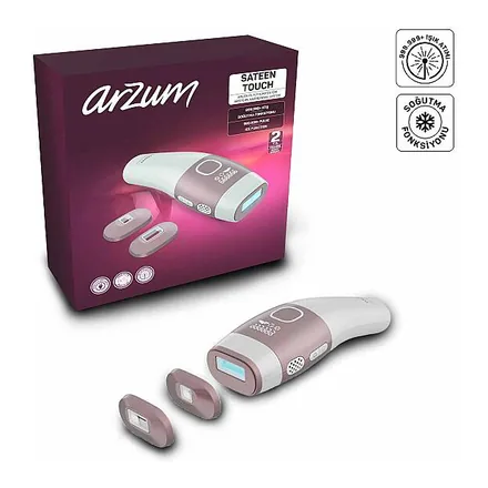 Arzum Sateen Touch AR5176 IPL lazer epilasyon aleti