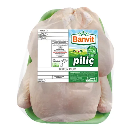 Banvit Bütün Piliç ambalajı