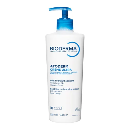 Bioderma Atoderm Crème Ultra 500 ml pompalı şişe – üretici görseli