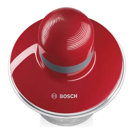 Bosch MMR08R2 koyu kırmızı kapaklı kompakt doğrayıcı