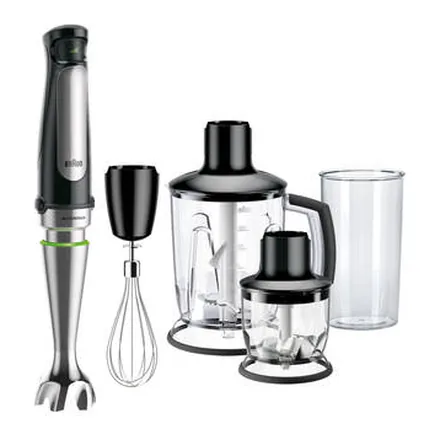 Braun MultiQuick 7 MQ7045X el blender seti, sürahi doğrayıcı ve çırpıcıyla
