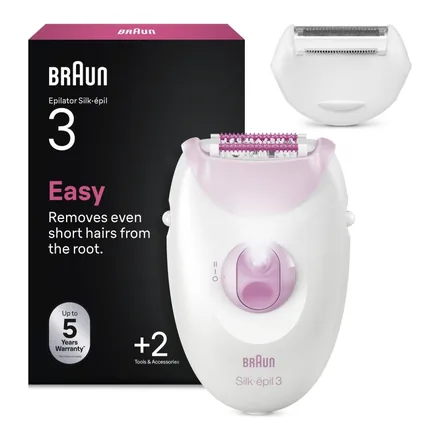 Braun Silk·épil 3 3-031 epilatör ve aksesuarları