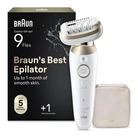 Braun Silk·épil 9 Flex 9-030 3D epilatör ve aksesuarları