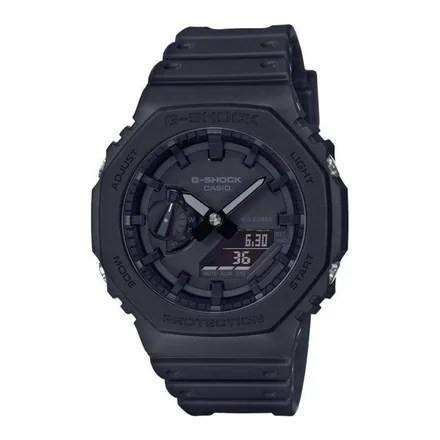 Casio G-Shock GA-2100-1A1DR siyah analog-dijital kol saati