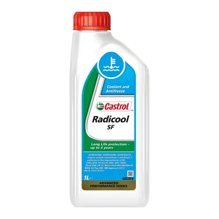 Castrol Radicool SF silikatsız antifriz 1 litre ambalaj