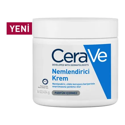CeraVe Nemlendirici Krem kavanoz ambalajı – üretici görseli