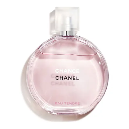 Chanel Chance Eau Tendre Eau de Toilette 100 ml yuvarlak pembe kadın parfüm şişesi