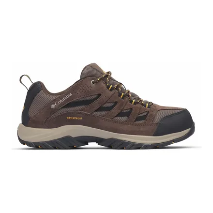 Columbia Crestwood Waterproof erkek yürüyüş ayakkabısı, kahverengi – üretici görseli