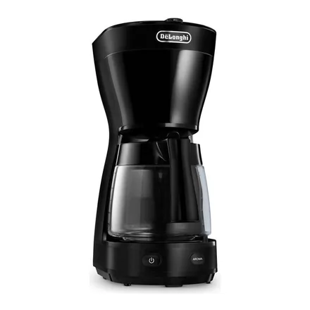 De’Longhi ICM16210 filtre kahve makinesi, siyah, cam karaflı