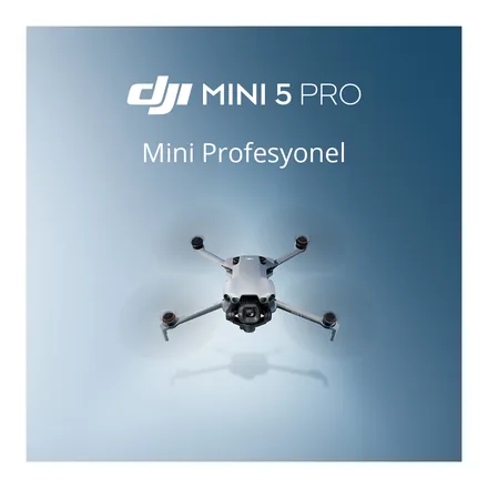 DJI Mini 5 Pro katlanabilir kameralı drone – üretici görseli