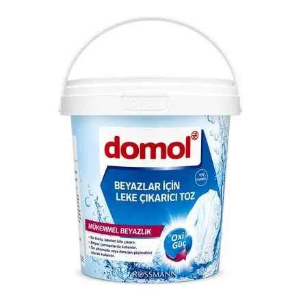 Domol Oxi Güç Beyazlara Özel Leke Çıkarıcı Toz 750 g kutusu