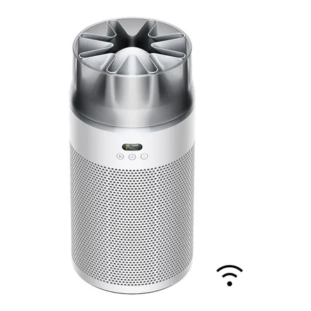 Dyson HushJet Kompakt hava temizleyici beyaz-gümüş renk seçeneği
