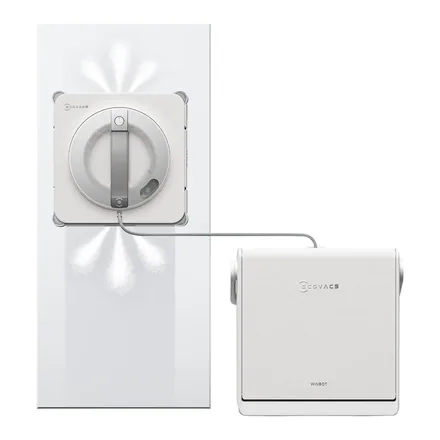Ecovacs WINBOT W2S PRO OMNI cam temizleme robotu ve istasyonu