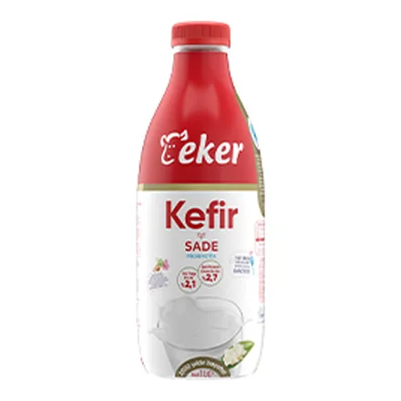 Eker Sade Kefir 1000 ml şişe ambalajı