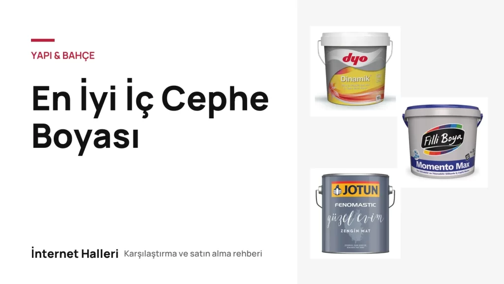 En İyi İç Cephe Boyası – İnternet Halleri kapak görseli