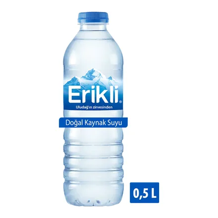 Erikli Doğal Kaynak Suyu 500 ml PET şişe