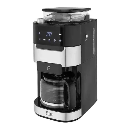 Fakir KM 6151 öğütücülü filtre kahve makinesi, cam karaflı