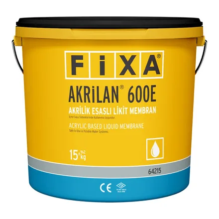 Fixa Akrilan 600E akrilik esaslı likit membran kovası