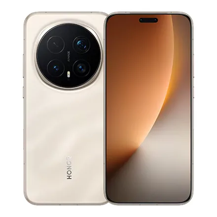 HONOR Magic8 Pro altın renk arka görünüm – üretici görseli