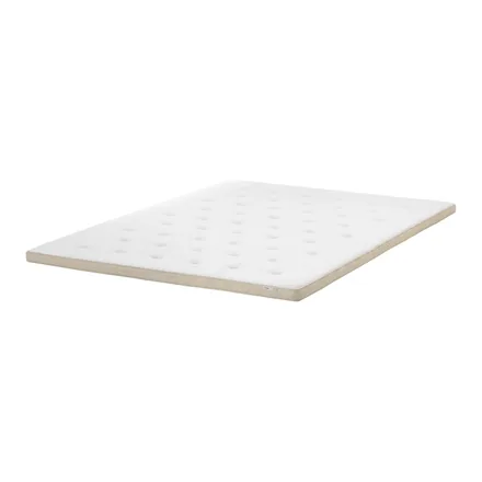 IKEA TISTEDAL natürel renkli lateks ve yün dolgulu yatak pedi