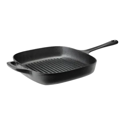 IKEA VARDAGEN 28x28 cm dökme demir kare ızgara tavası – üretici görseli