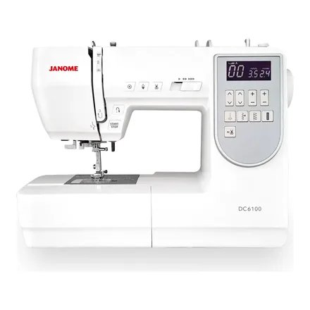 Janome DC6100 taşınabilir elektronik dikiş makinesi
