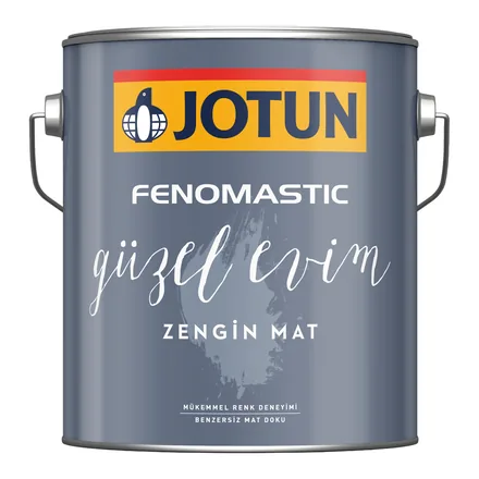 Jotun Fenomastic Güzel Evim Zengin Mat iç cephe boyası kutusu
