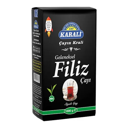Karali Geleneksel Filiz Çay 1000 g dökme çay paketi