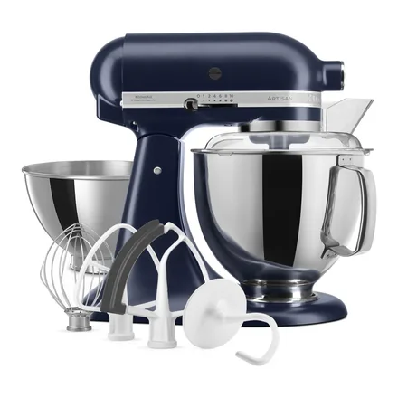 KitchenAid Artisan 4,8 L 5KSM175 stand mikser, iki kase ve aparatlarıyla