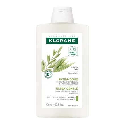 Klorane Yulaflı Şampuan 400 ml beyaz şişe