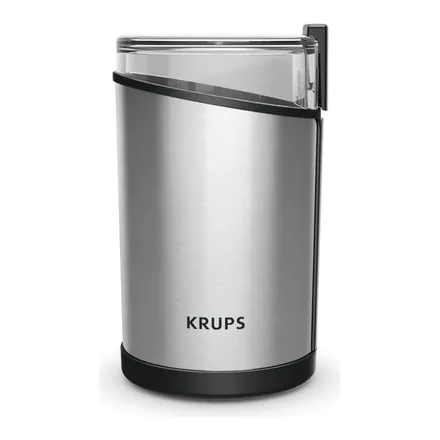 Krups Fast Touch kahve ve baharat öğütücü, oval şeffaf kapaklı