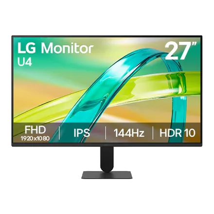 LG 27U411B 27 inç Full HD IPS 144 Hz monitör – üretici görseli
