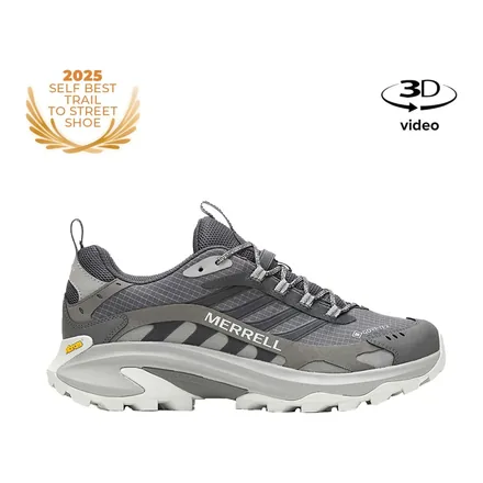 Merrell Moab Speed 2 GTX erkek su geçirmez outdoor ayakkabı, gri – üretici görseli