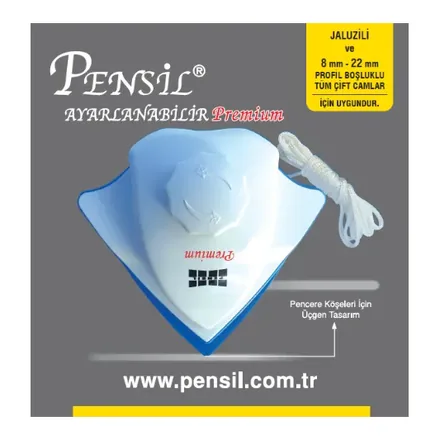 Pensil Ayarlanabilir Premium kalın ısıcam için mıknatıslı cam silme aparatı