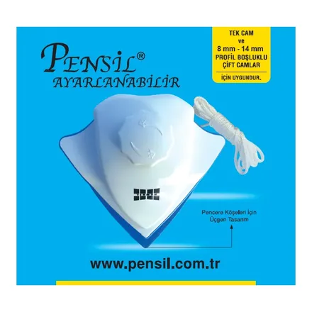 Pensil Ayarlanabilir Standart mıknatıslı çift taraflı cam silme aparatı