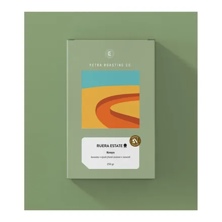 Petra Roasting Co. Kenya Ruera Estate kahve paketi