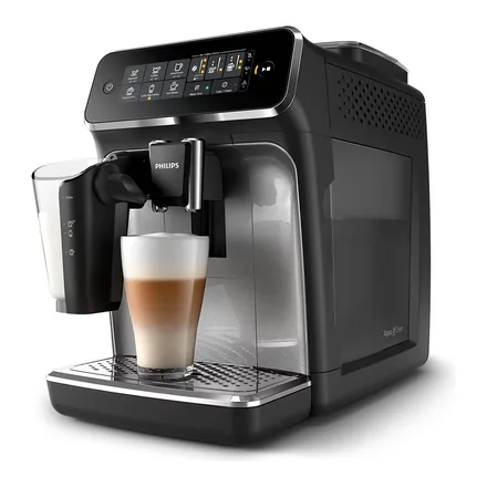 Philips 3200 Serisi EP3246/70 LatteGo tam otomatik espresso makinesi, süt kabıyla