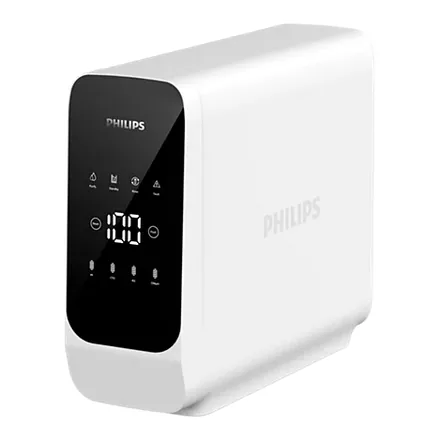 Philips AUT3063/62 lavabo altı ters ozmoz su arıtma cihazı, dijital ekranlı beyaz gövde