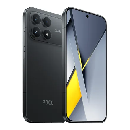 POCO F8 Pro arka ve ön görünüm – üretici görseli