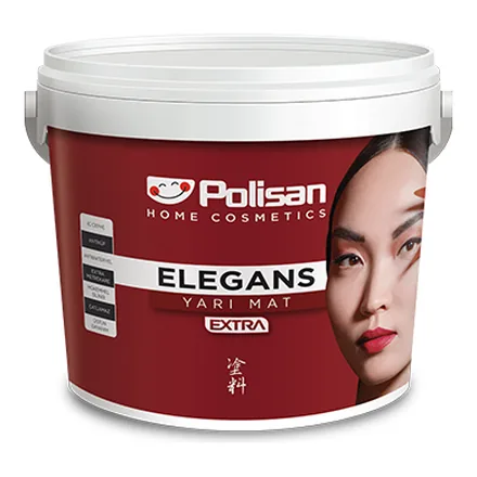Polisan Elegans Extra Yarı Mat silinebilir iç cephe boyası kovası