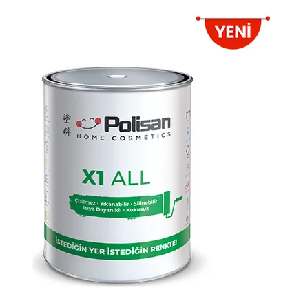 Polisan X1 All çok amaçlı değişim boyası kutusu, fayans ve seramik için