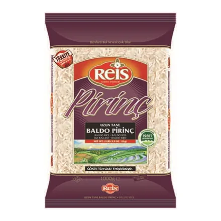 Reis Gönen Baldo Pirinç 1 kg ambalajı