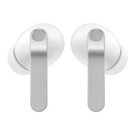 Samsung Galaxy Buds4 Pro beyaz kulak içi kulaklık çifti – üretici görseli