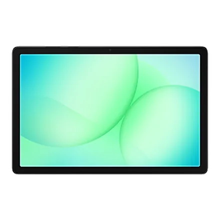 Samsung Galaxy Tab A11+ 11 inç gümüş ön görünüm – üretici görseli